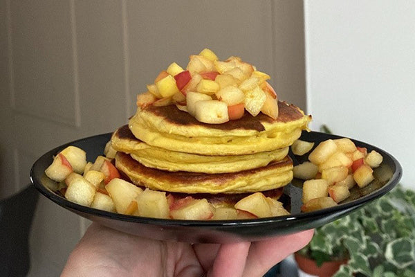 Protein pancakes met appel